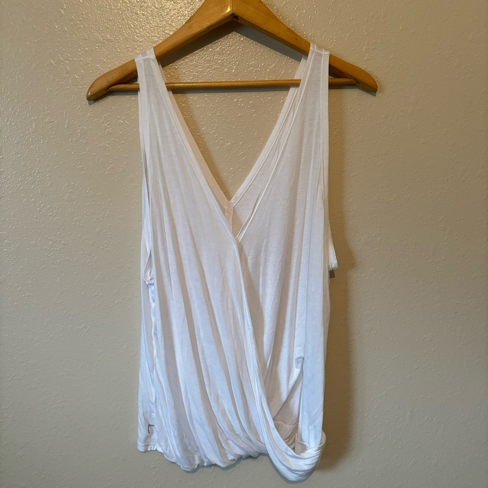 White Zyia Tank Top
